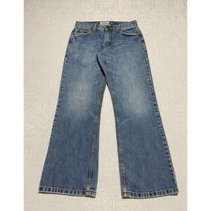 Aeropostale Benton Original Bootcut Men's Jeans Size 29×30 Blue Whiskers
